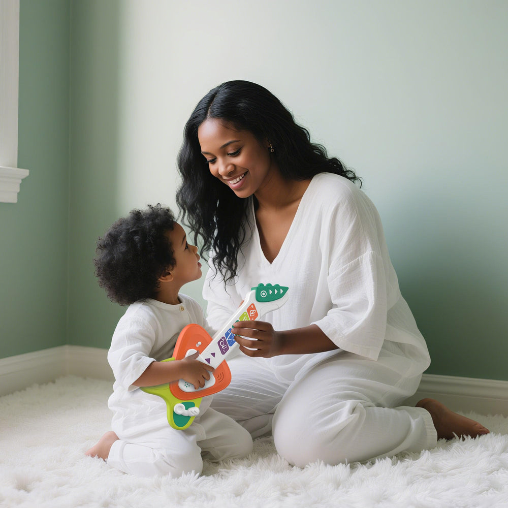 Cozybuy two-level-volume-control lets caregivers tailor sound for quiet or active moments.