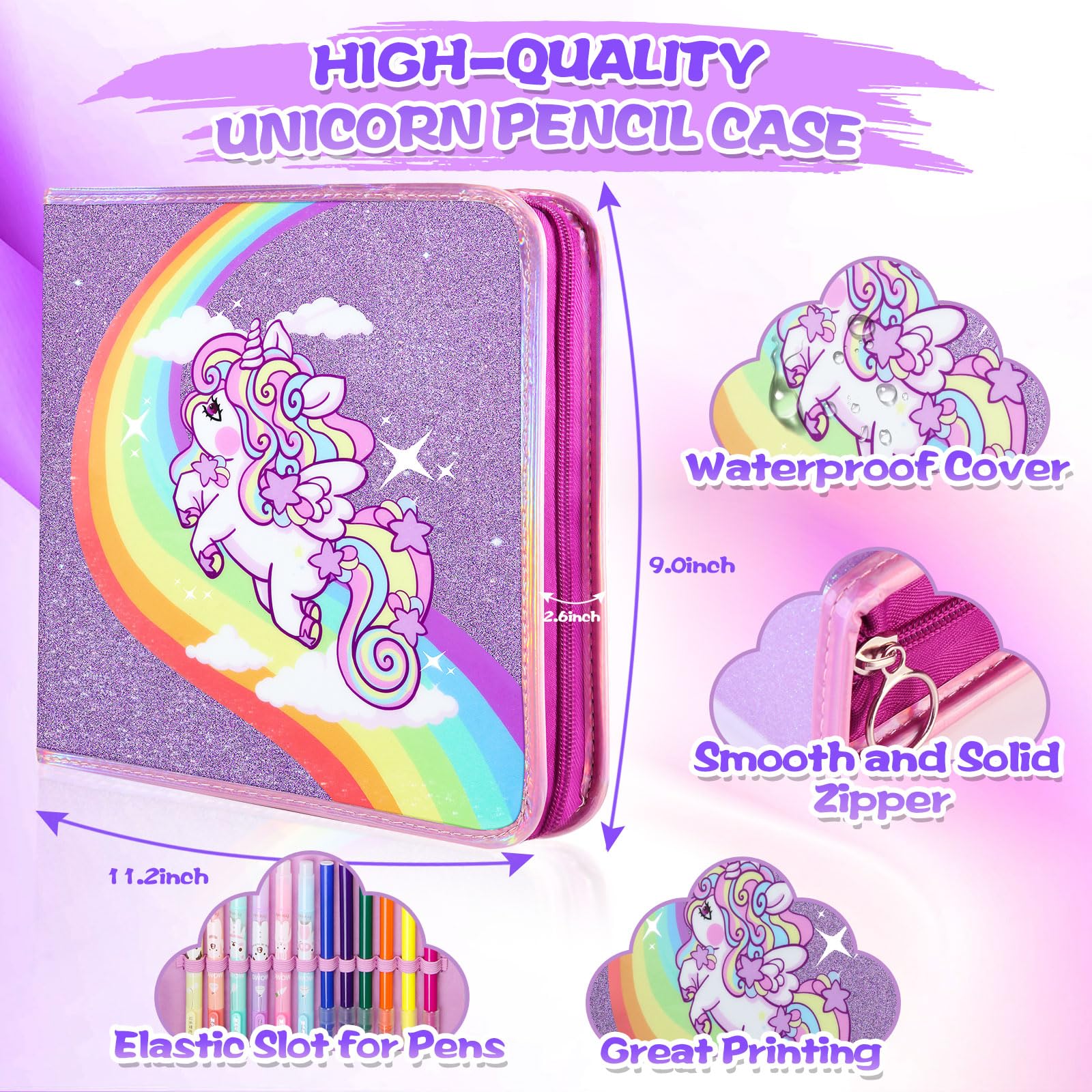 CozyJoyz 99 stickers and dreamy coloring book, sparks imagination and joyful decor.