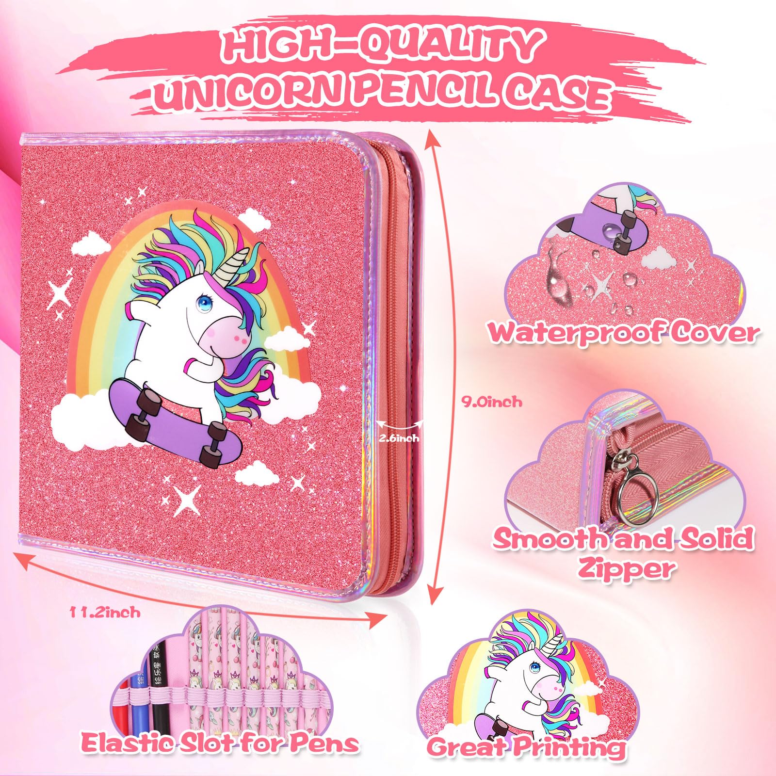 CozyJoyz Washable markers palette close-up highlights easy cleanup after crafts.