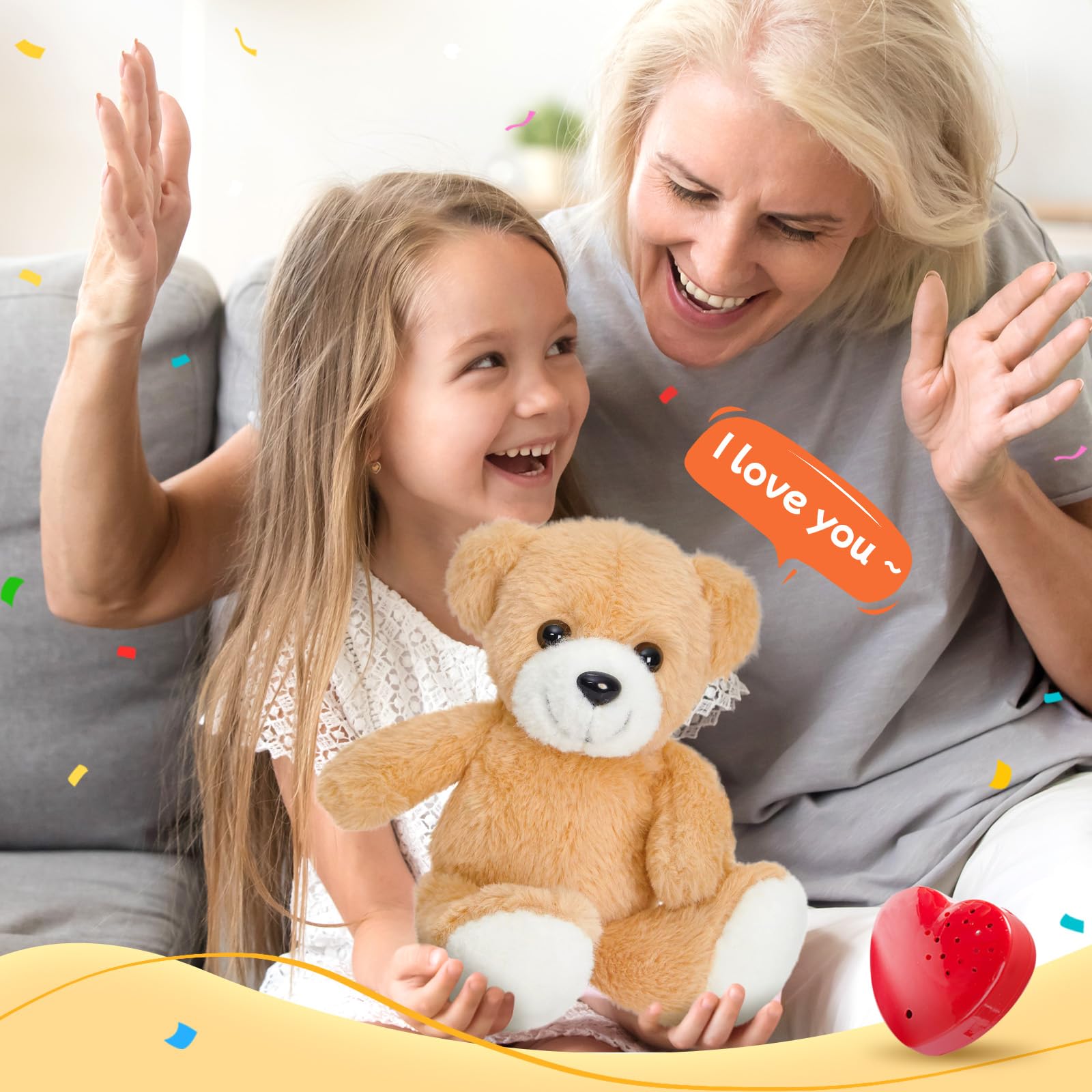 CozyWorld heartbeat bear record mode, captures memories in cuddly form.