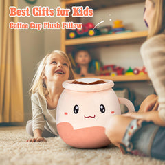CozyWorld plush mug fits multiple scenes, elevating playful home decor