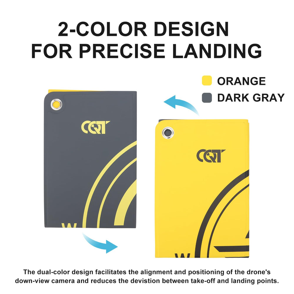 CQT double-sided yellow and dark gray design improves field visibility