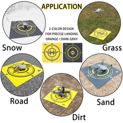 CQT Drone Landing Pad portable storage bag for easy transport