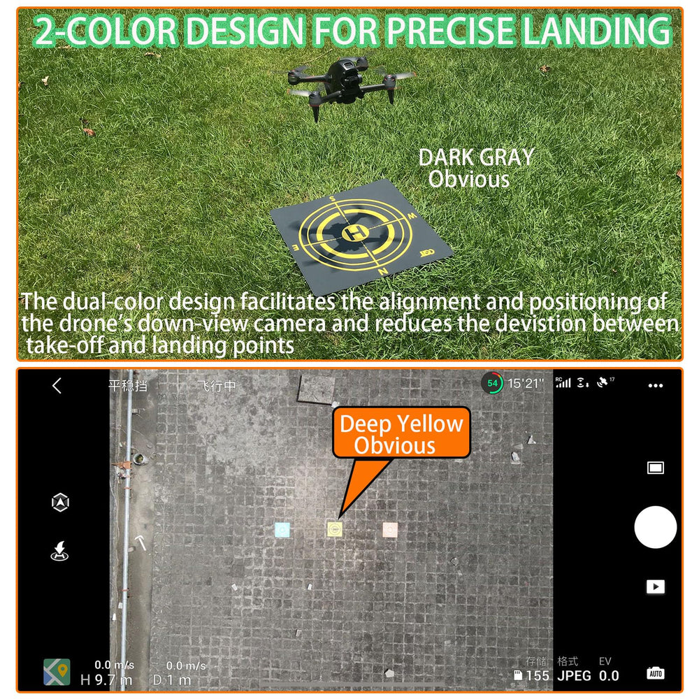 CQT Drone Landing Pad waterproof PU PVC material for durability