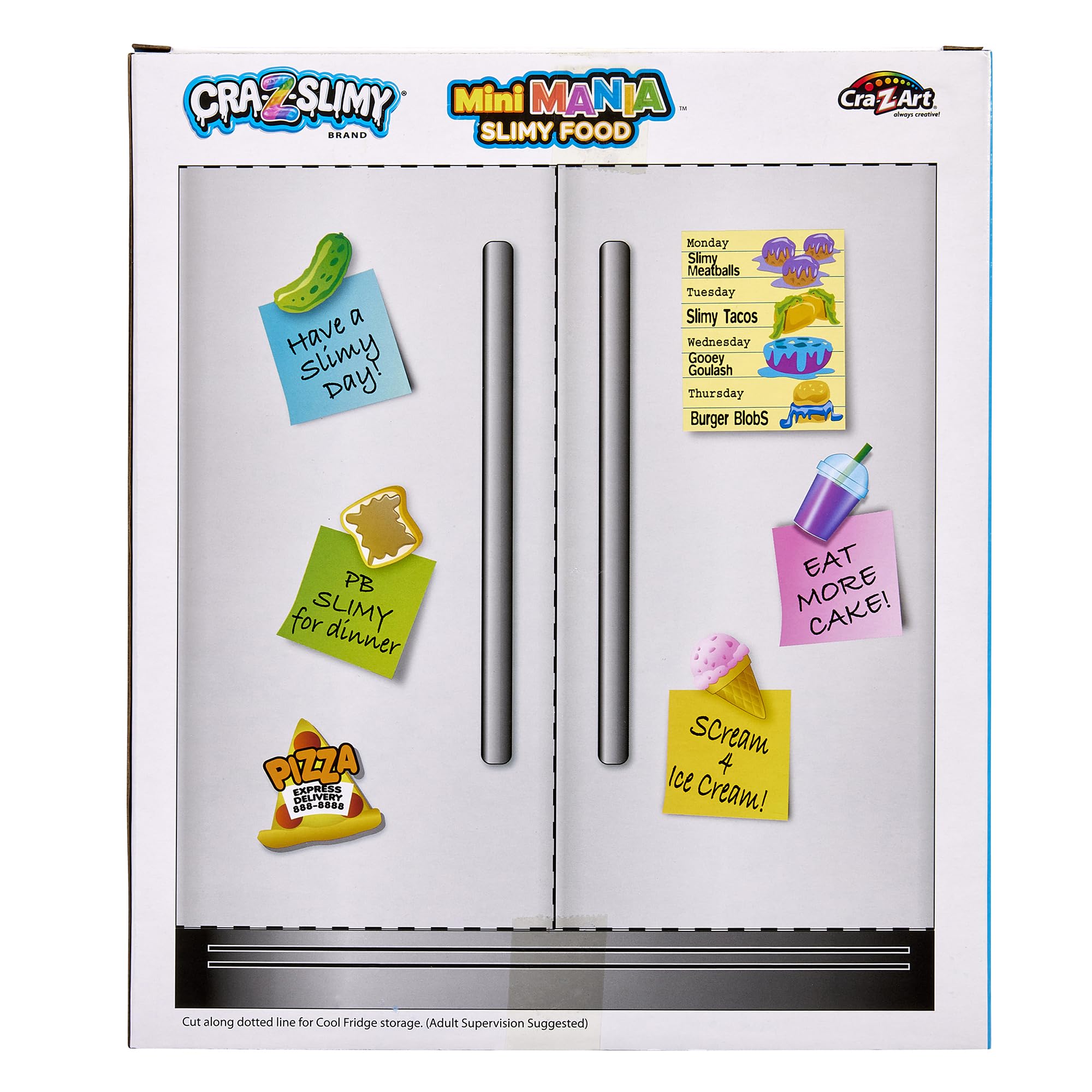 Cra-Z-Art scented slime in mini groceries enhances sensory exploration and pretend shopping