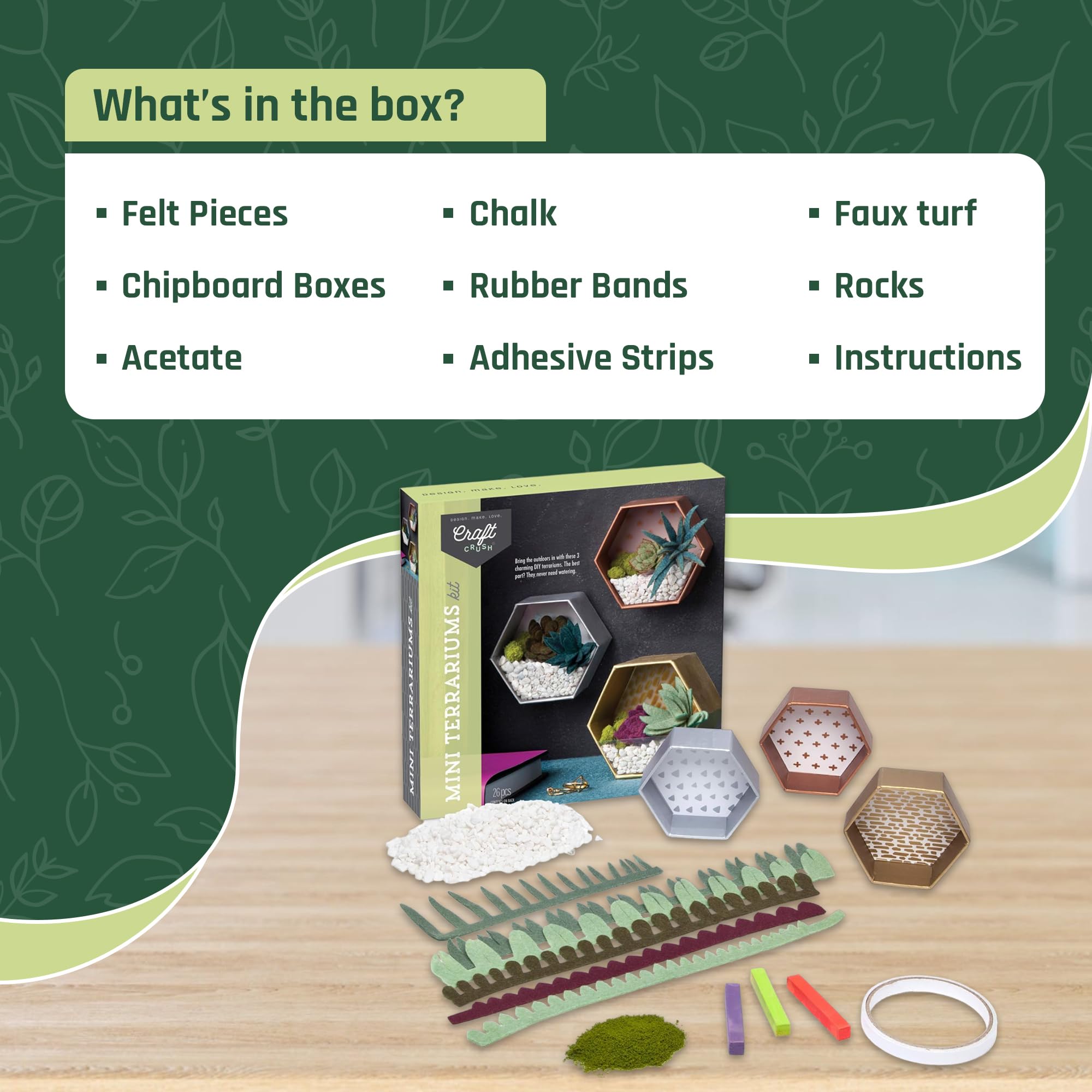 Craft Crush assembly steps guide quick, satisfying setup