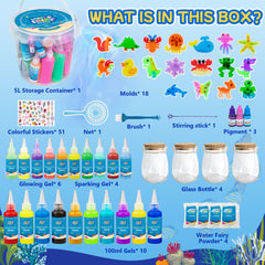 Craft Spot large bucket keeps materials organized during crafts.