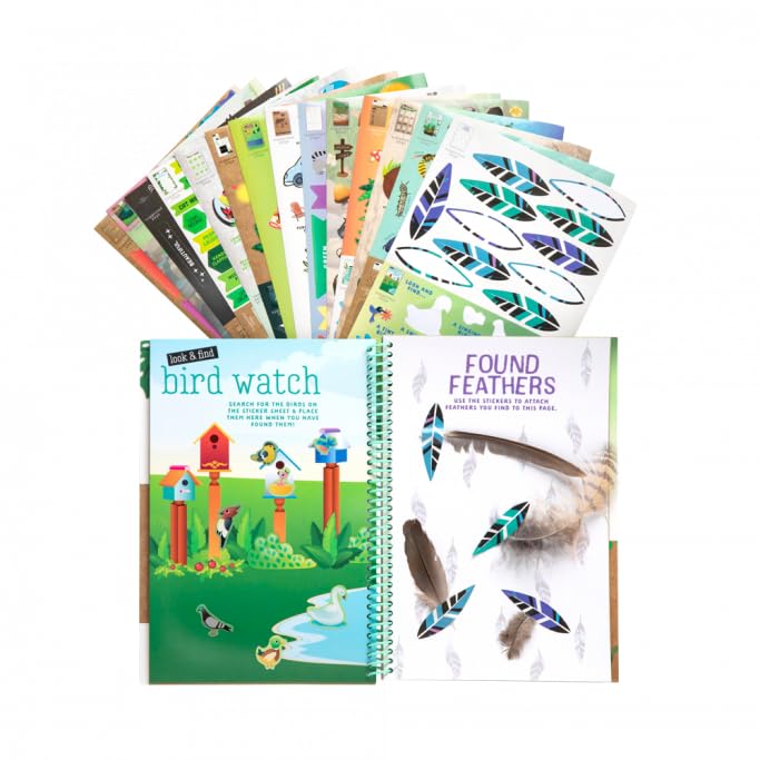 Craft-Tastic nature crafting example page inspires kids to create with found materials.