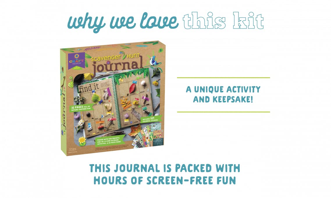 Craft-Tastic outdoors materials collection shows real leaves and twigs for journaling.