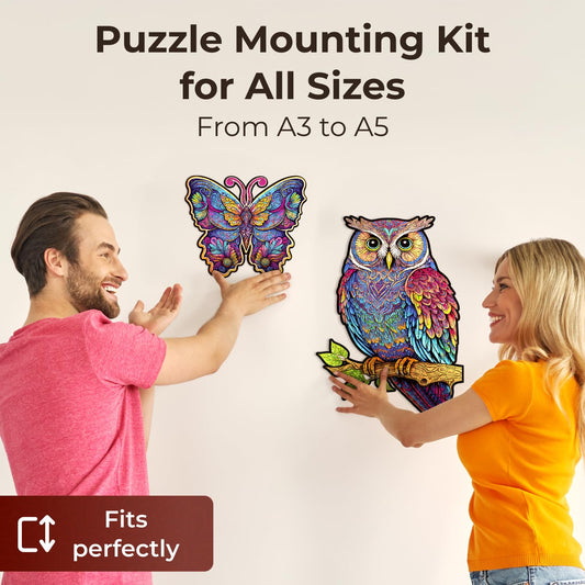 CRAFT HUB Puzzle Saver adhesive sheets secure puzzle pieces on surfaces