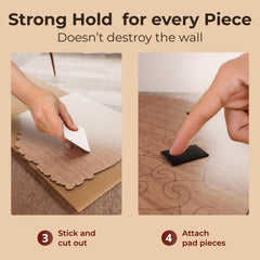 CRAFT HUB Puzzle Saver wall-ready setup for all puzzle displays