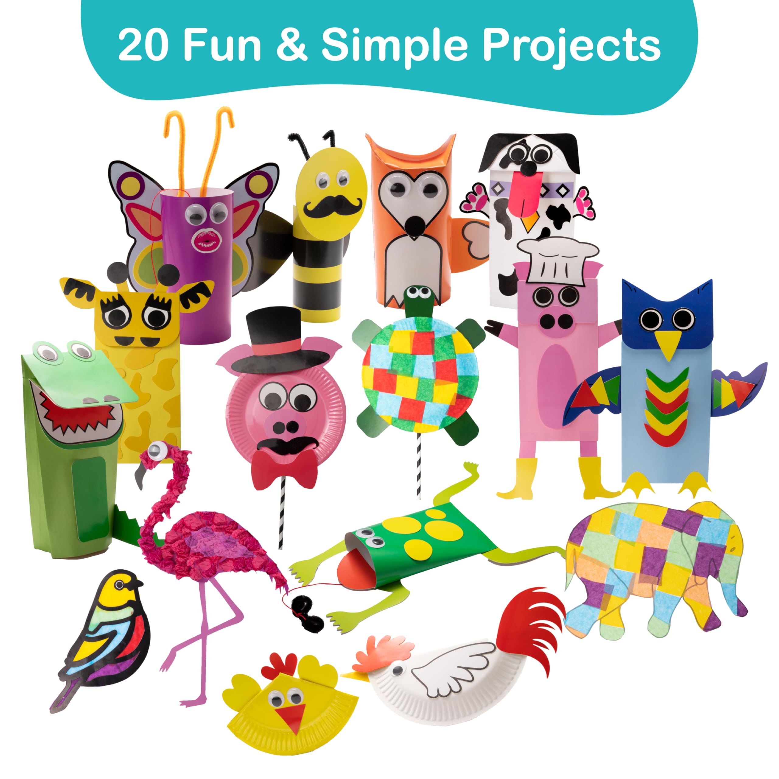 Craftikit independent-crafting activity promotes kid-led creativity and confidence