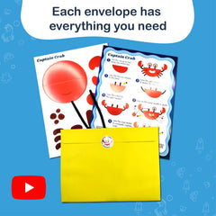 Craftikit crafts for ages 4-10 support creativity in preschool to early elementary settings.