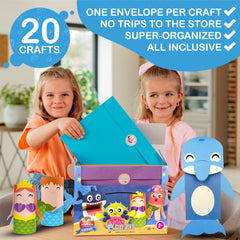 Craftikit under-the-sea paper art showcases vibrant colors for interactive storytelling.
