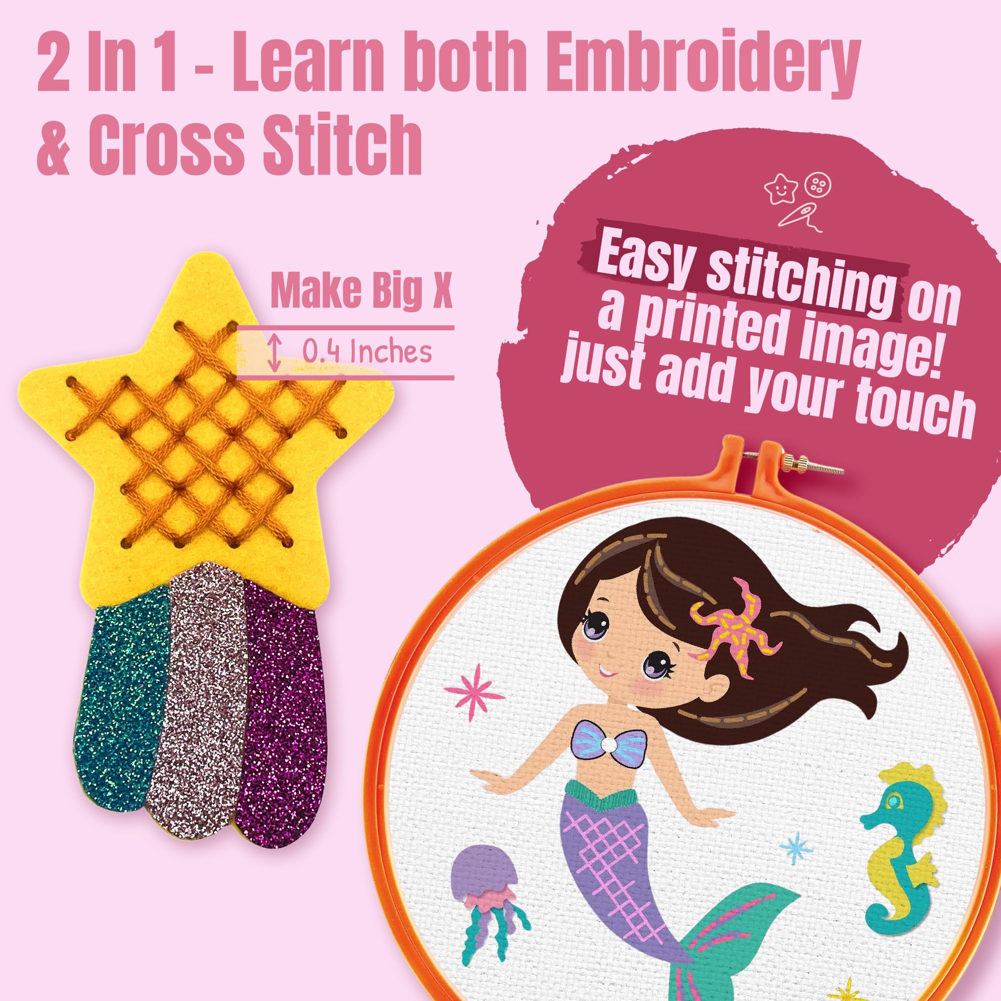 Craftiloo felt doll embroidery: soft, playful project for imaginative playtime.