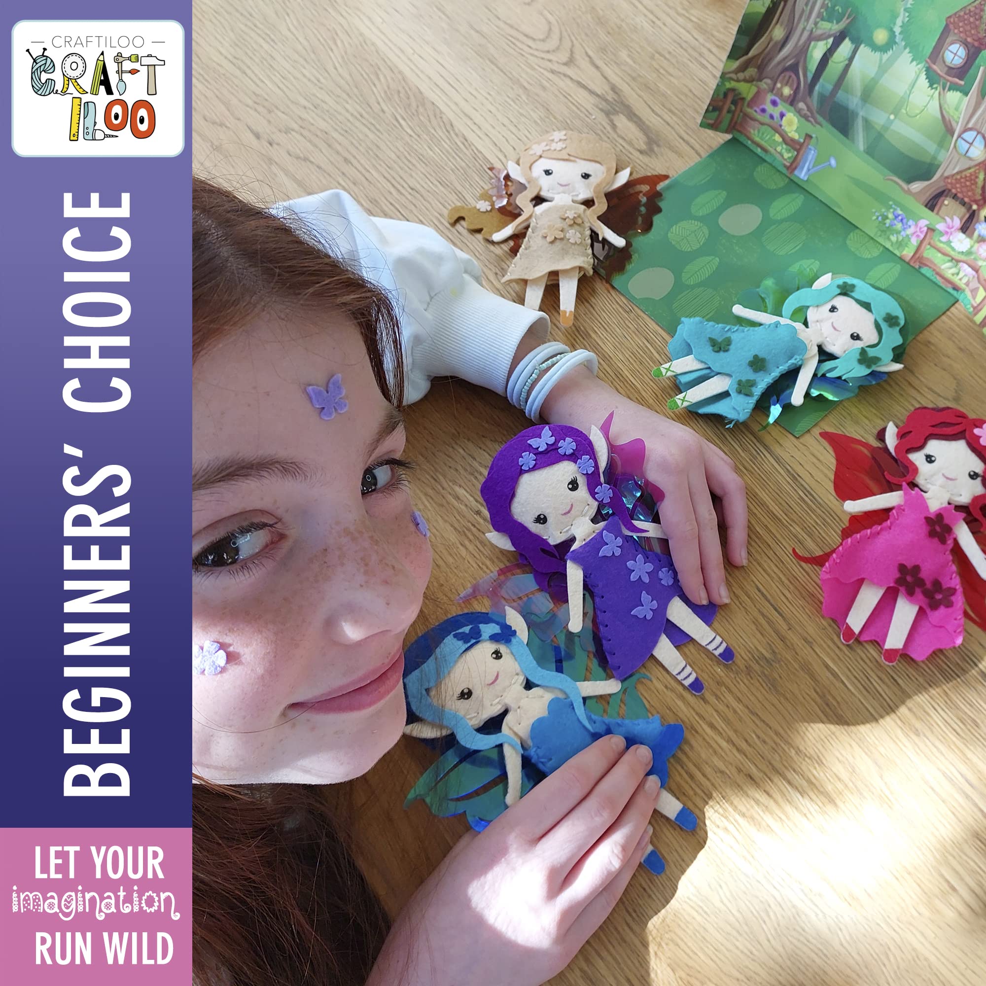 Craftiloo illustrated guide with step-by-step instructions for young sewists