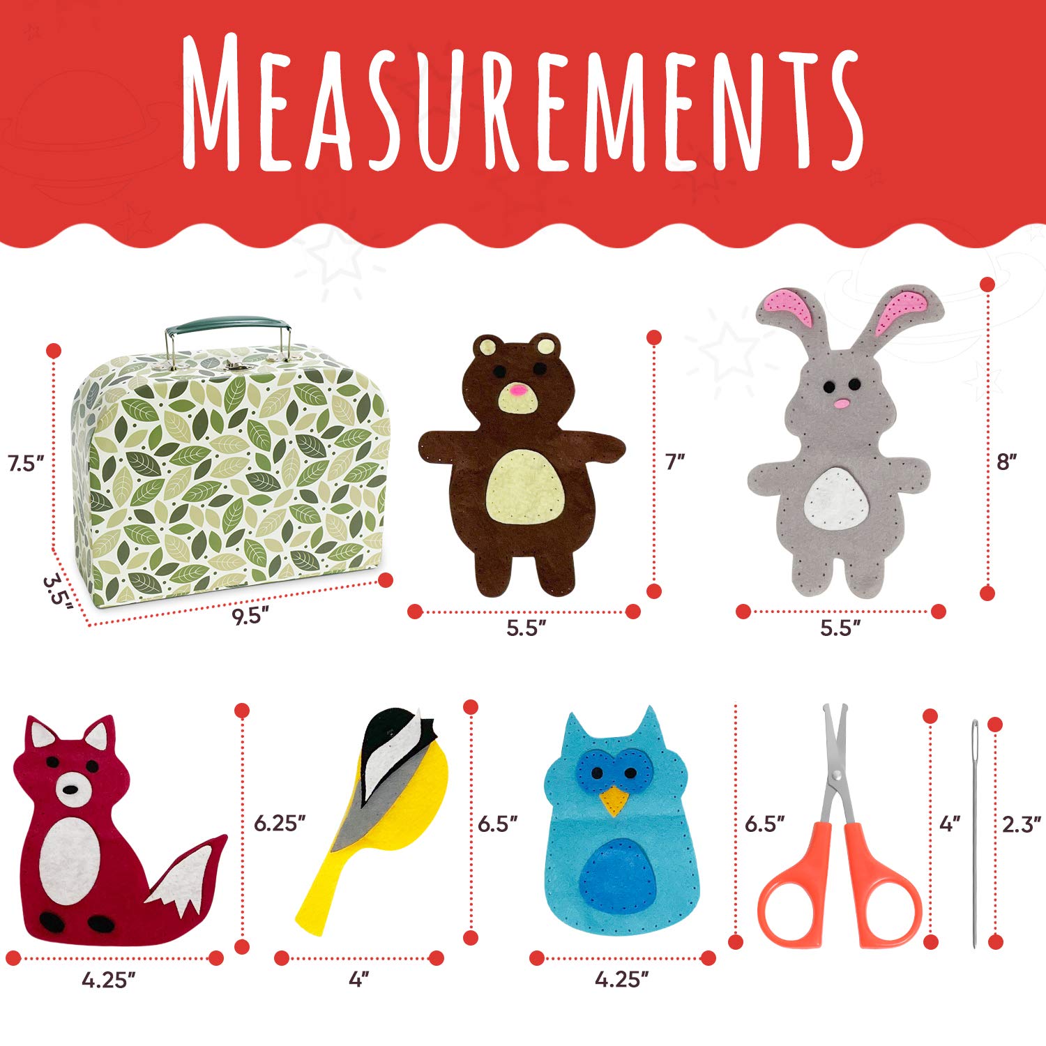 Group craft party setup with CraftLab kit for kids