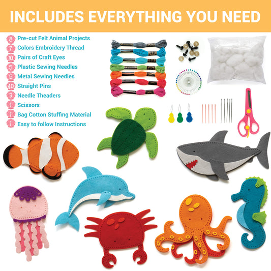 Craftorama sewing kit embroidery thread colors for vibrant, lasting stitches.