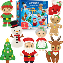 Craftorama sewing kit for kids box front shows beginner friendly set