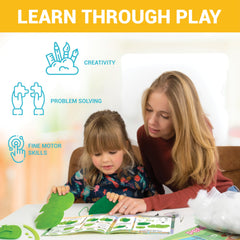 Craftorama kit pre-cut felt pieces ready to assemble for beginners.