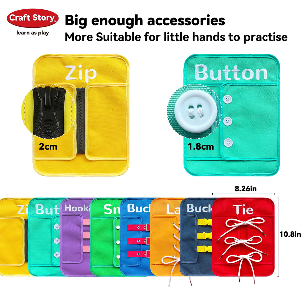 Craftstory Busy Board nylon-durability for lasting classroom use