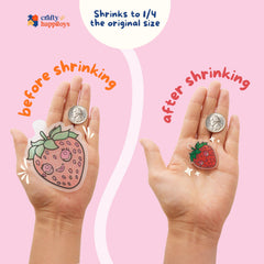 CRAFTY HAPPITOYS Bake step shows quick, safe finishing.