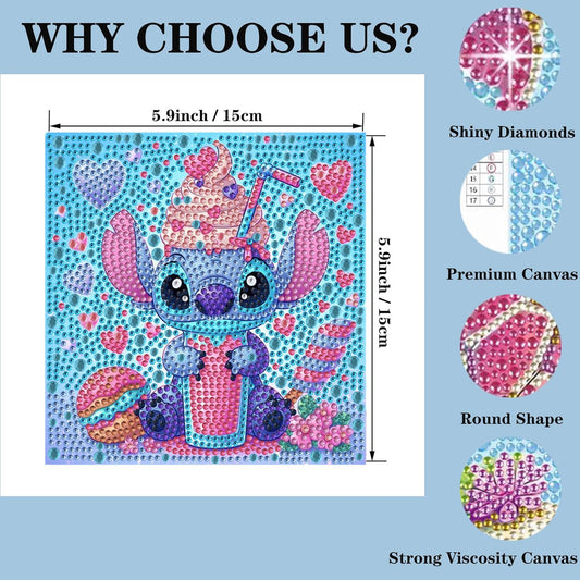 CraftyTime kid-friendly diamond art pen and tray for easy use