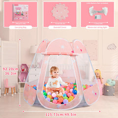 Crayline ball pit-ready tent offers spacious play area