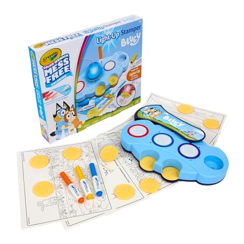 Three Color Wonder ink pads for Bright Bluey designs