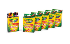 Crayola bulk crayons with double-wrapped packaging offer durability for frequent use.