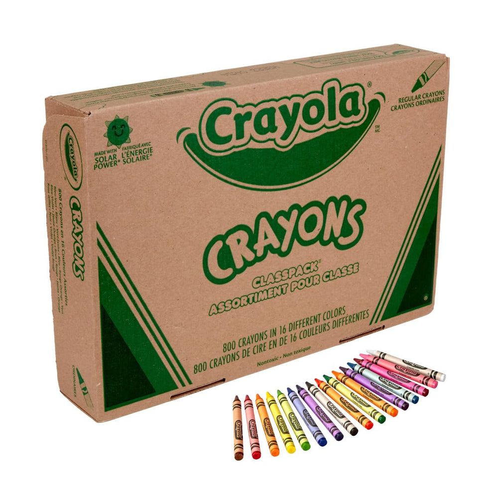 Back-to-school bulk Crayola set ideal for group projects.