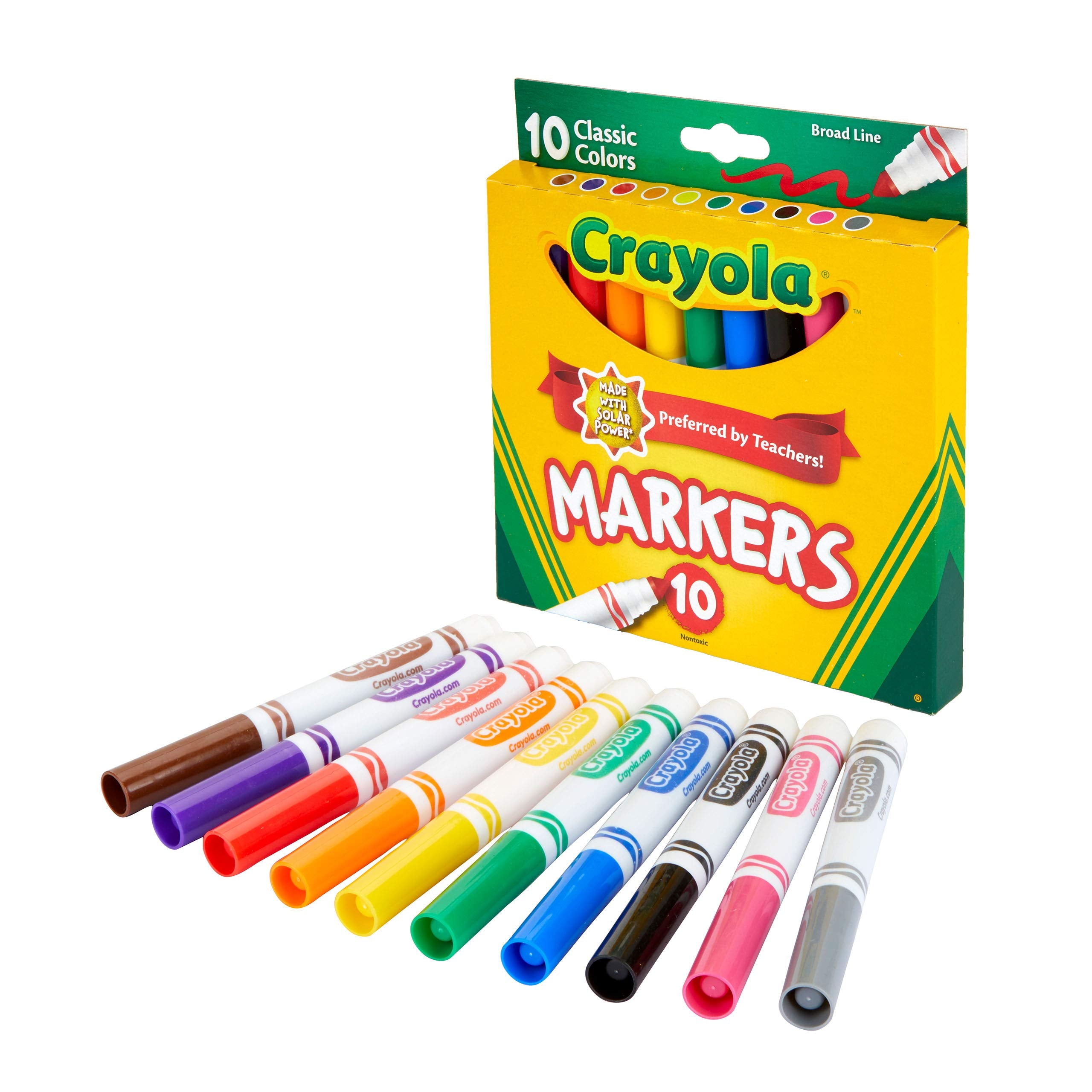 Crayola bulk teacher supplies shown for easy distribution and organization.