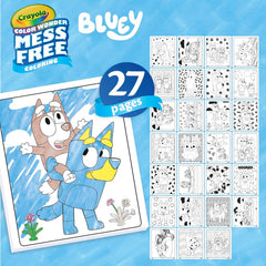 Die-cut Bluey character cutouts for storytelling