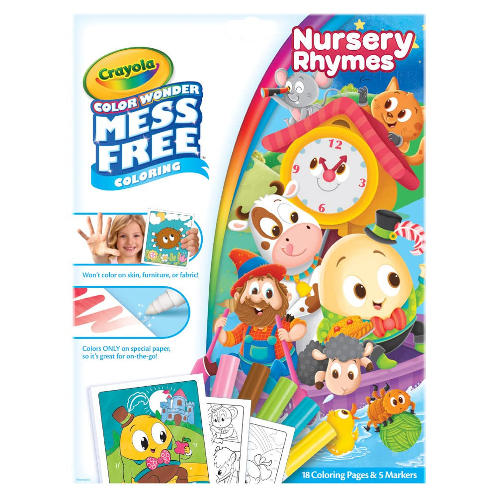 Crayola Color Wonder Nursery Rhymes – Mess-Free Coloring Pages & Marke ...