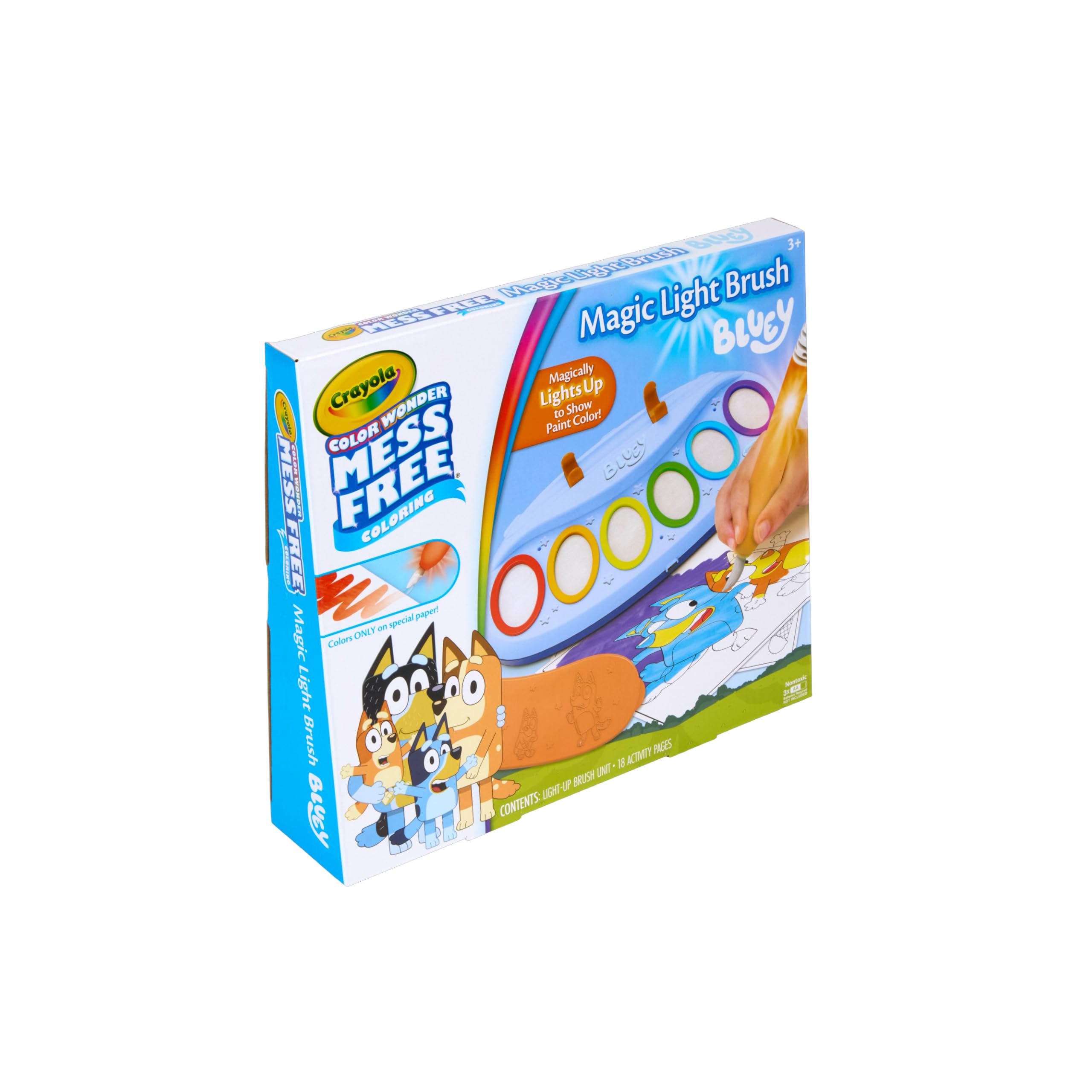 Crayola Color Wonder six mess-free pads that stay fresh for extended play.
