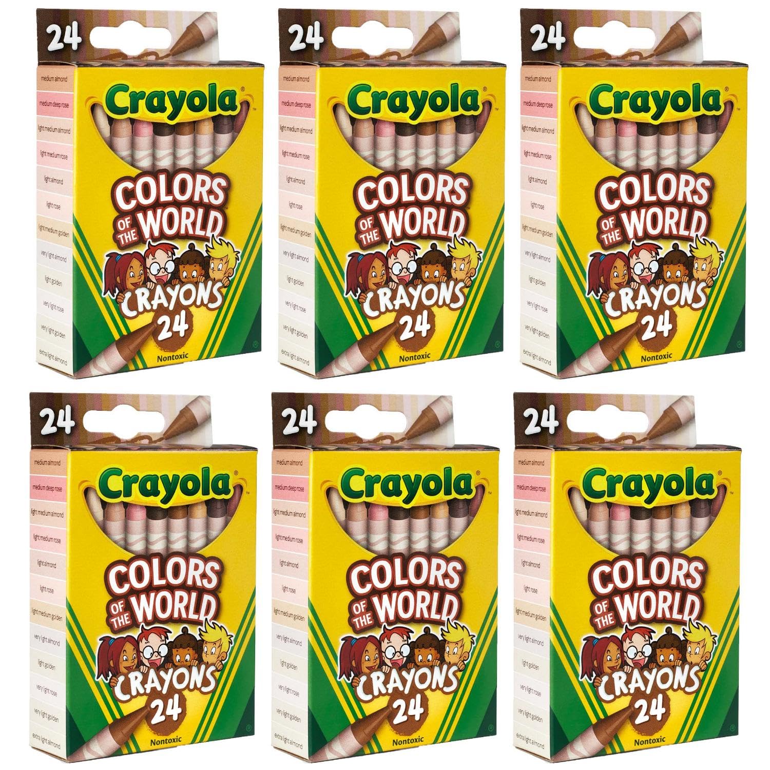 Bright pigments glide smoothly for daily drawing sessions with Crayola.