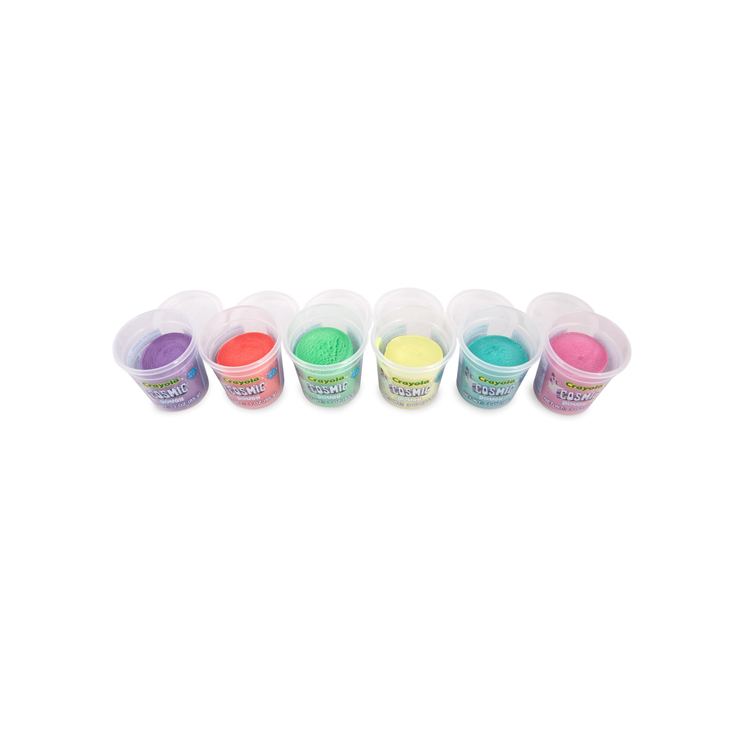 Crayola Cosmic Dough bulk party favors aid quick sharing and portability