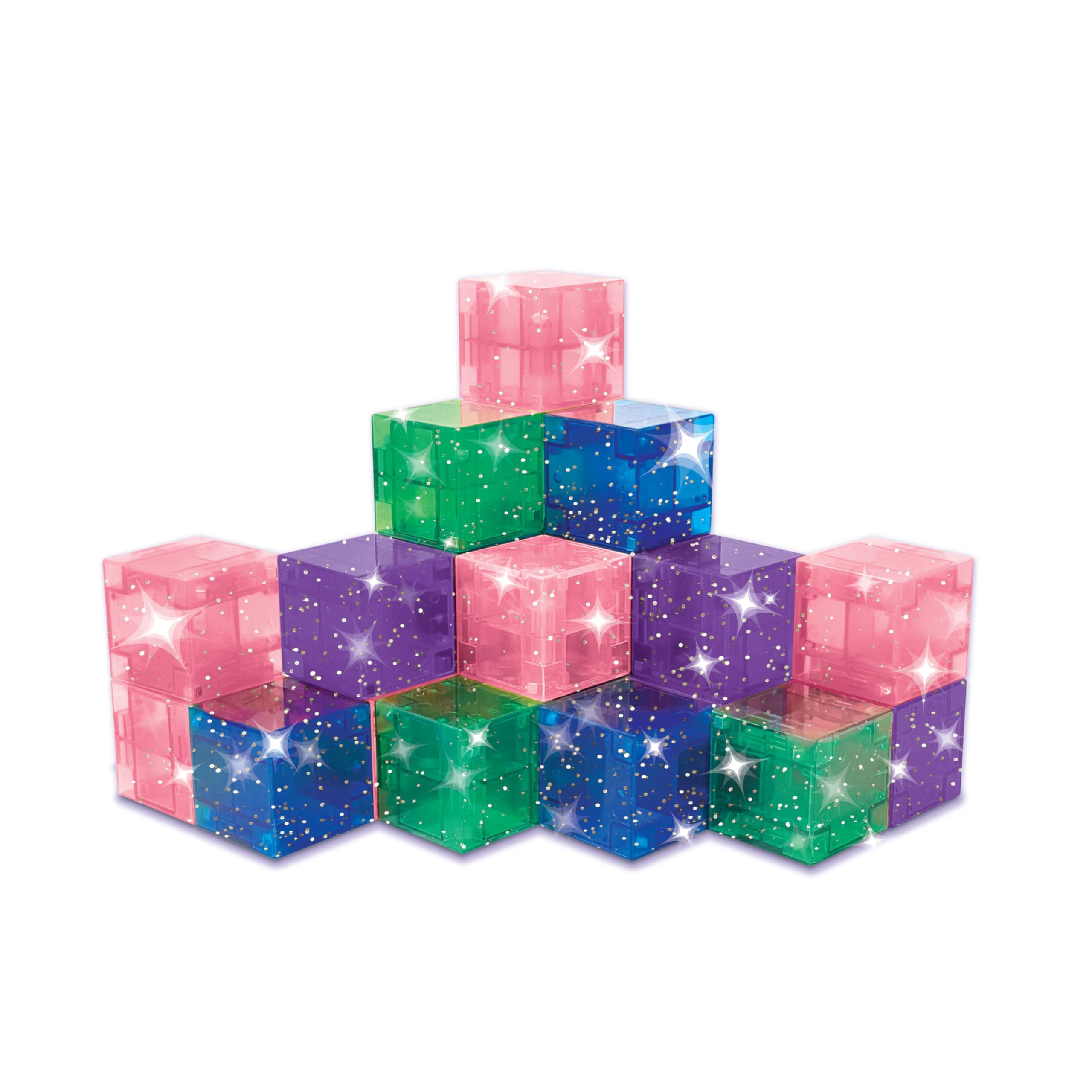 CreateOn Crayola Glitter Magnetic PIP Cubes travel-ready set for on-the-go fun