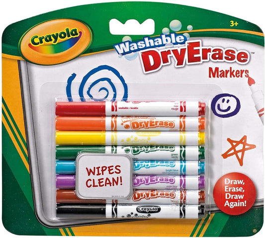 Crayola Dry Erase Marker with bold, bright colors for classroom visibility.