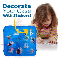 Crayola Frozen 2 glitter glue tubes for sparkle on pages.