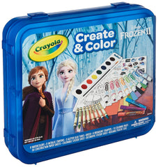 Crayola Frozen 2 watercolors for vibrant coloring.