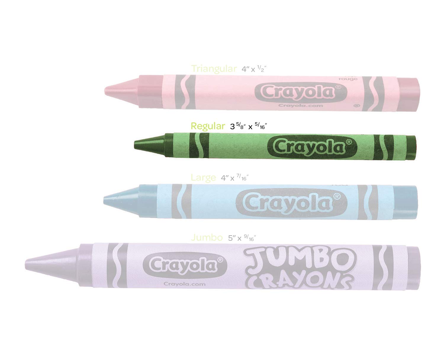Crayola gift-ready stocking stuffer pack suitable for ages 3 and up.