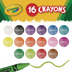 Crayola Jumbo Crayons toddler grip helps little hands hold comfortably