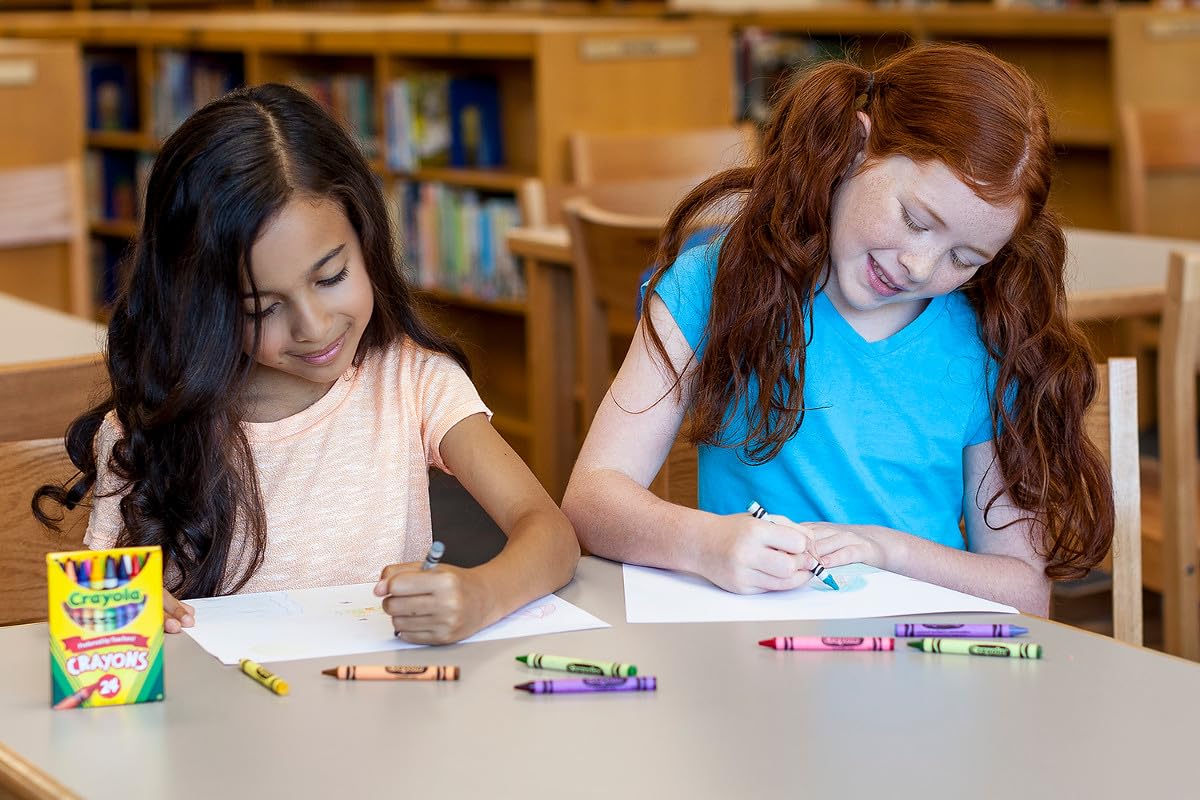 Crayola kids art and crafts foster imagination and color recognition.