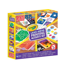 Crayola Less Mess Painting Activity Kit crayons enabling quick, tidy sketches