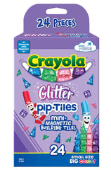 CreateOn Crayola Mini Magnetic PIP-Tiles glitter rocket build sparks storytelling adventures