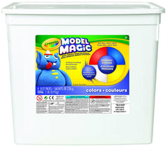 Crayola Model Magic bucket with four color pouches for hands-on crafting