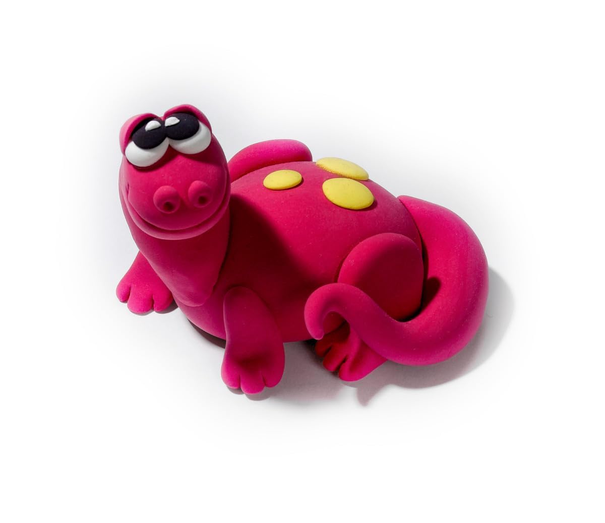 Crayola Model Magic sculpture drying image showcasing smooth, crumble-free results