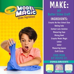 Crayola Model Magic yellow pouch ideal for bright, eye-catching sculptures