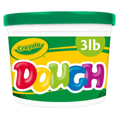 Crayola Modeling Dough green bucket 3lb, easy storage and reuse for classroom projects